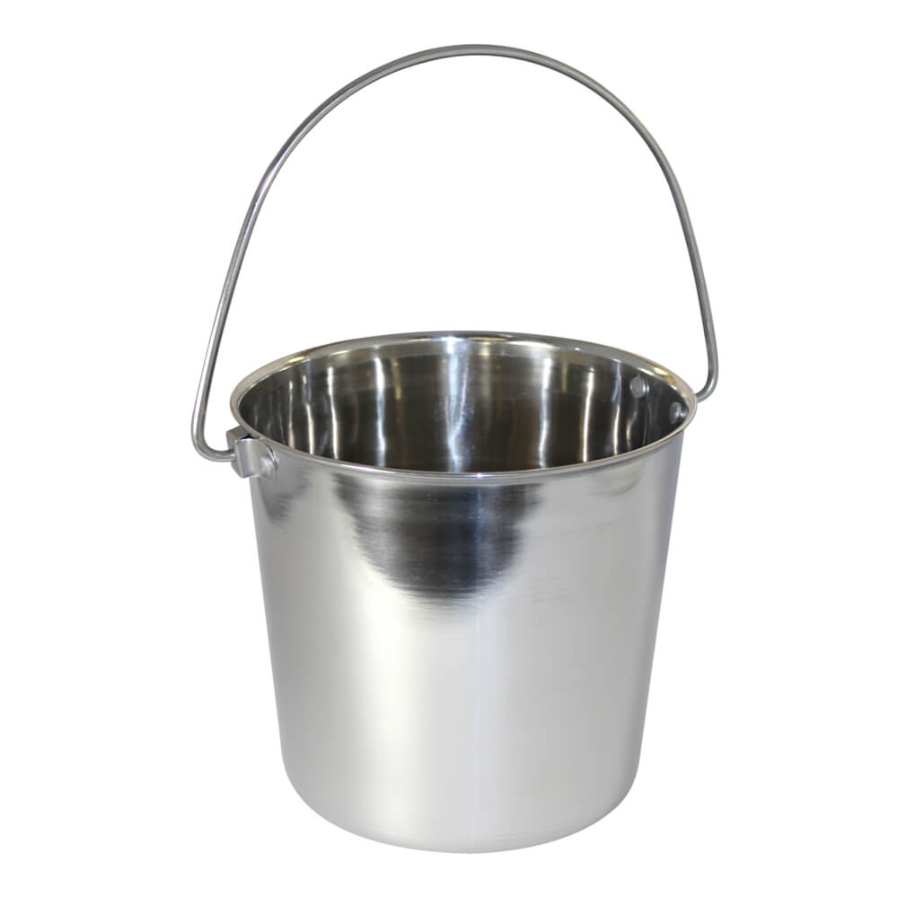 TN - Stainless Steel Round Pail