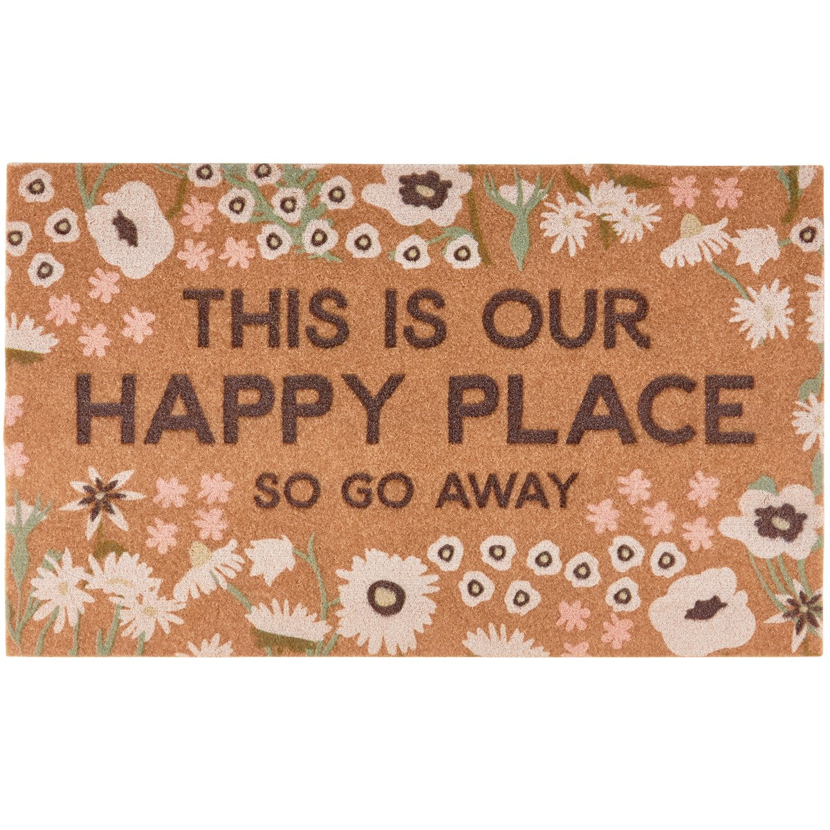 Door Matt - Coir - This Is Our Happy....So Go Away