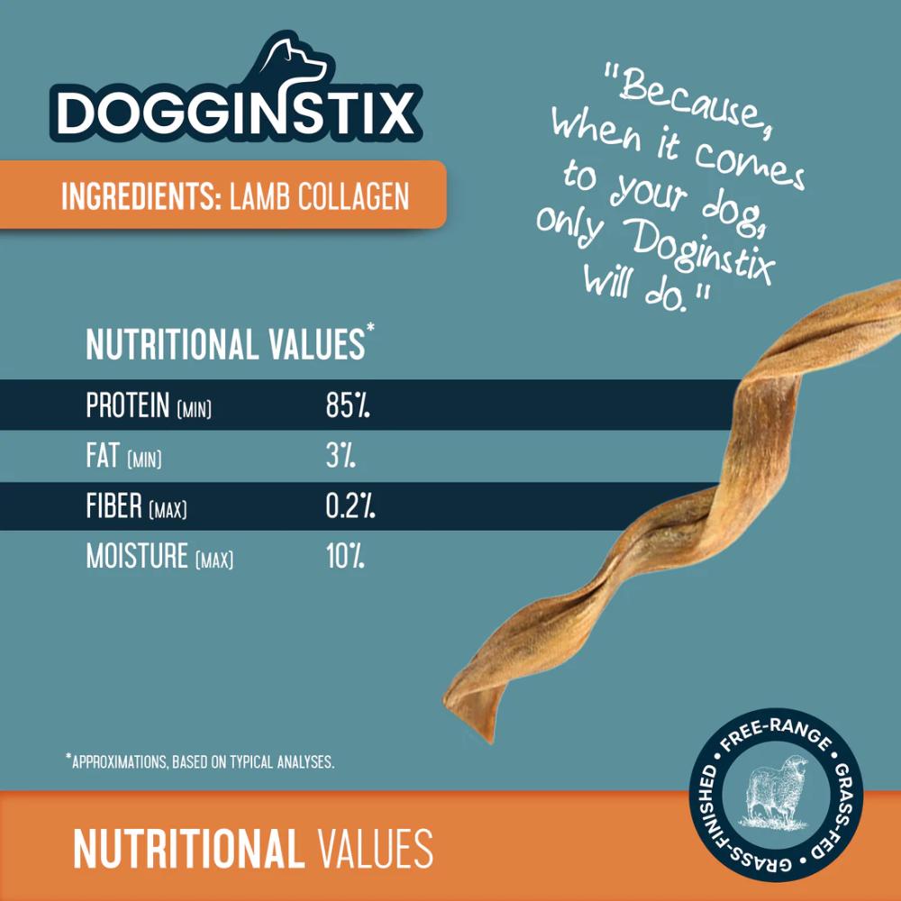 Dogginstix - Natural Dog Chews & Treats - Collagen Treats