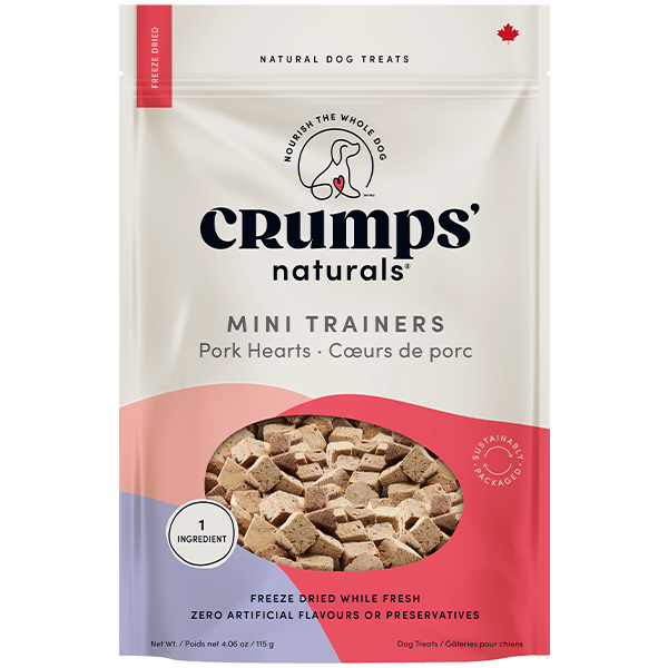 Crumps Naturals - Dog Mini Trainers - Freeze Dried - 115g