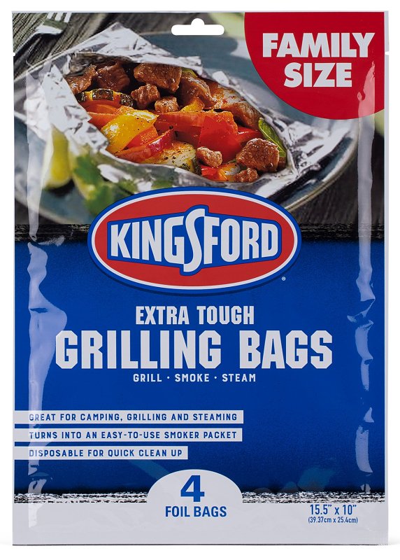 Grilling Supplies - Kingsford - Extra Tough Grilling Bags