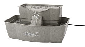 PetSafe - Drinkwell Rectangle Multi-Level Plastic Fountain