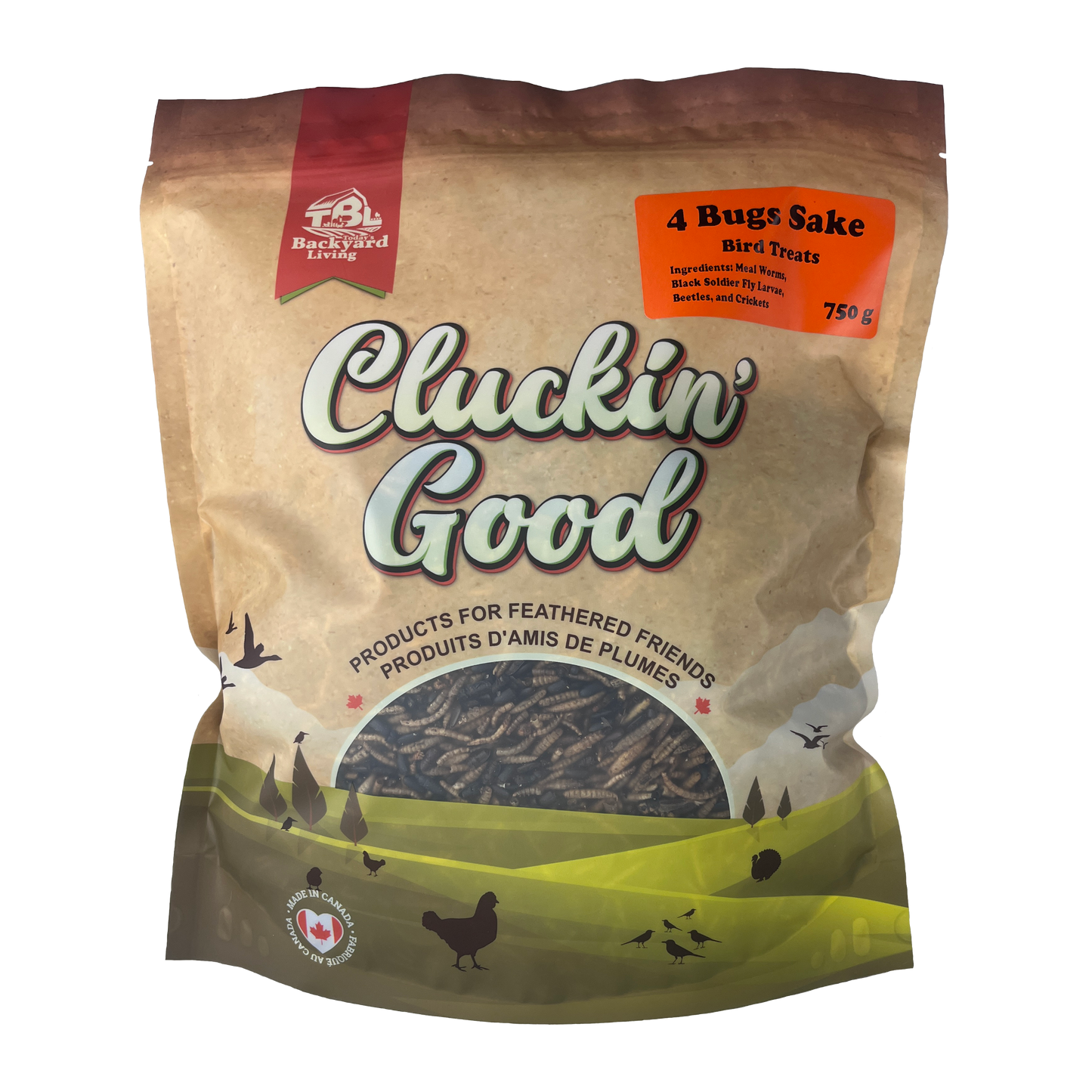 NEW!!! Cluckin' Good - 4 Bugs Sake