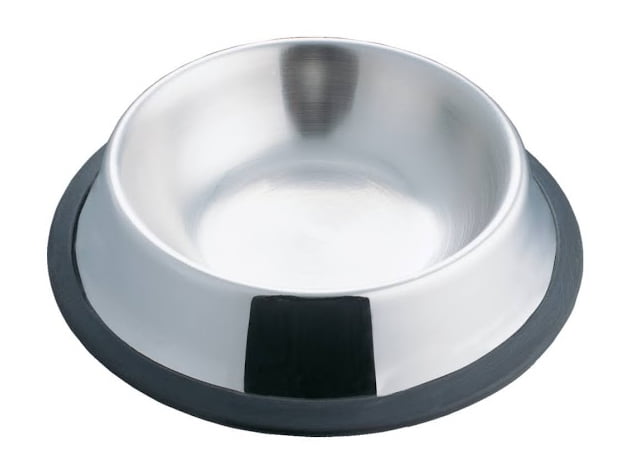Indipets- Stainless Steel Cat Dish- No Tip