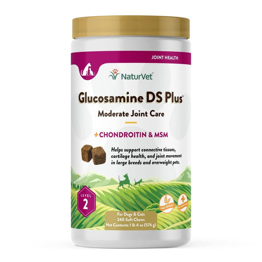 Naturvet Glucosamine DS Plus Level 2 Soft Chews