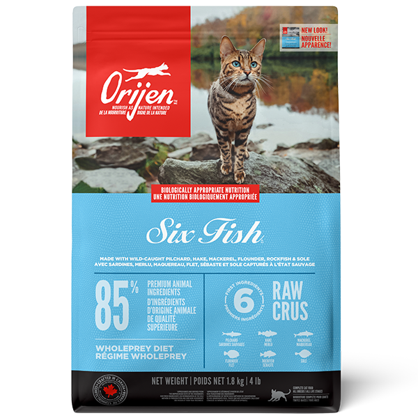 Orijen - Cat - Six Fish - 1.8kg (Special Order)