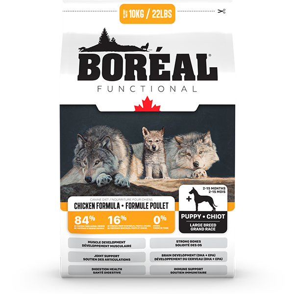 Boreal Dog - Functional Large Breed Puppy Food - Chicken - 10 kg