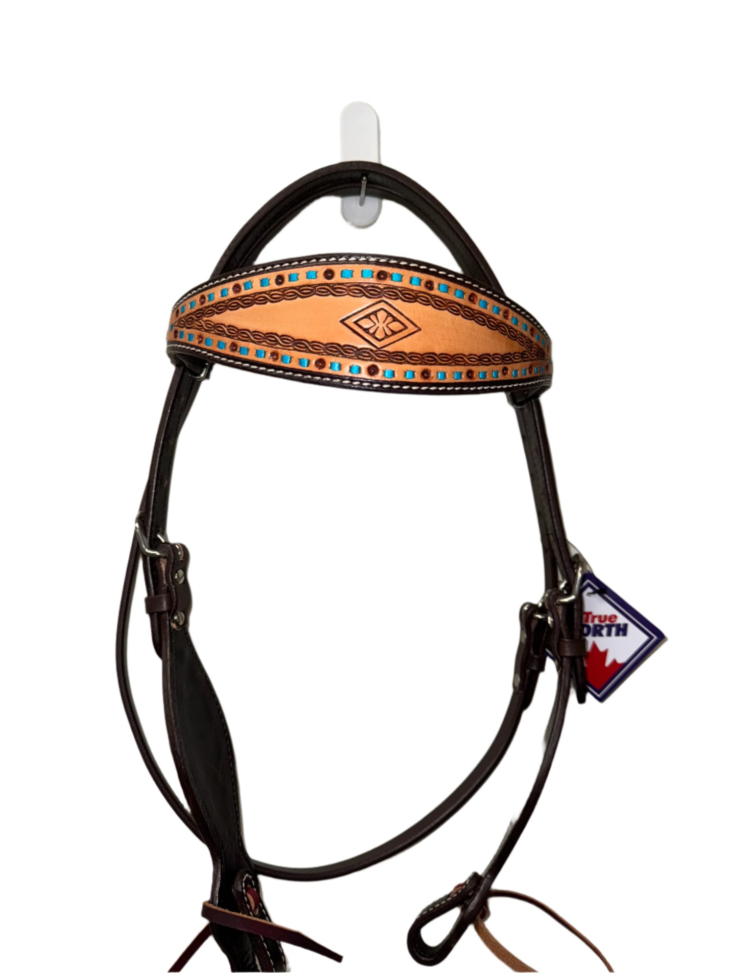True North - Swell Browband Headstall w/Carving