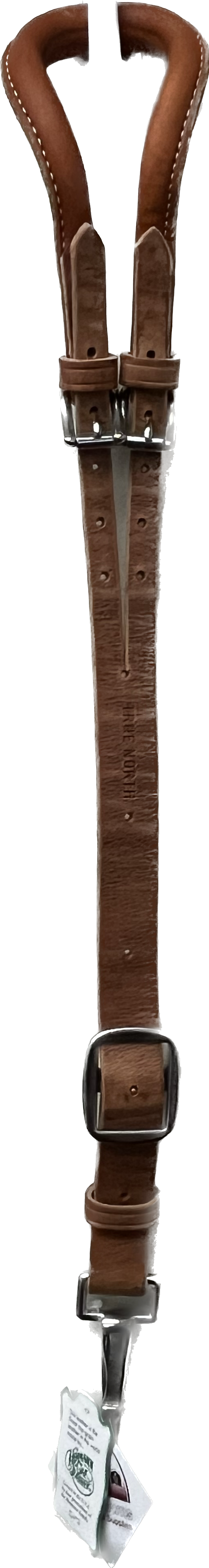 True North - Harness Leather Crupper w/ Stainless Steel Snap - Single - Light Oil