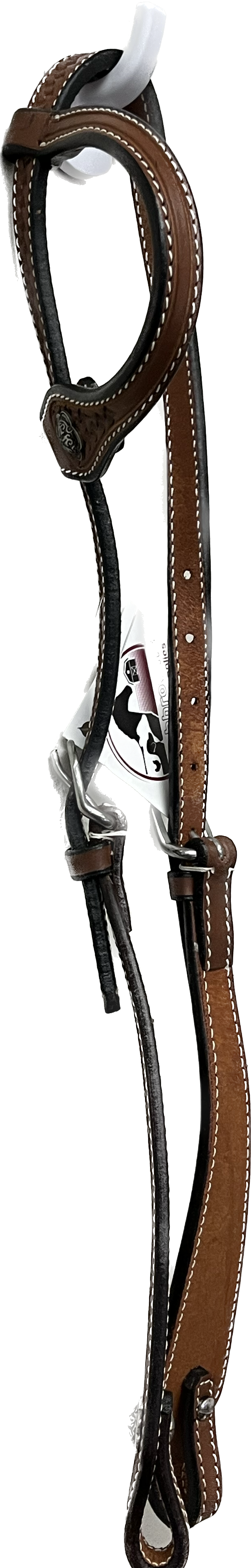True North - One Ear Basket Stamp Headstall w/Conchos