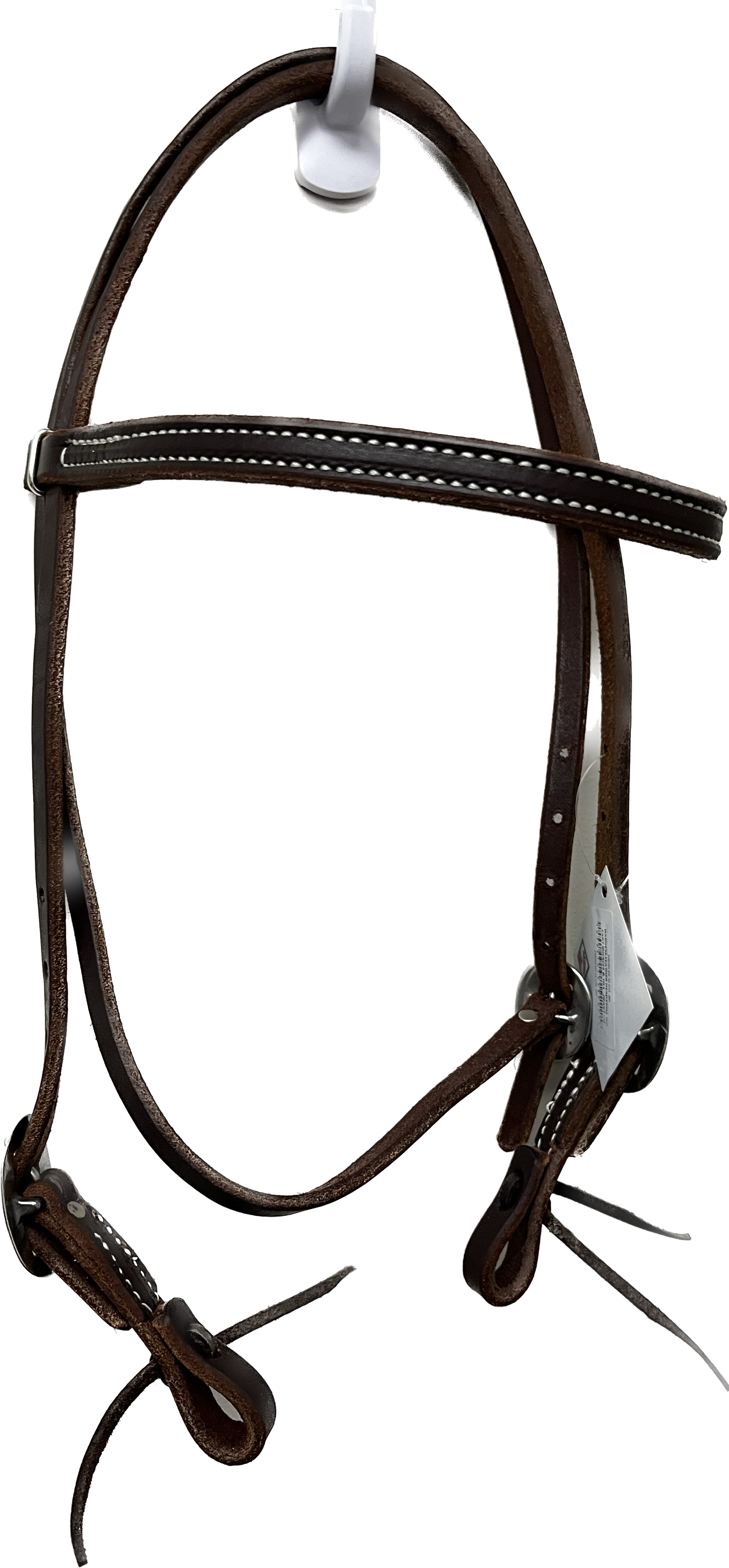 True North - Harness Leather Headstall w/ Cart Buckles & Ties
