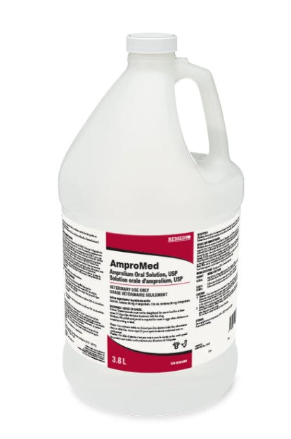 AmproMed - Amprolium Liquid - 3.8L - for Calves and Chickens