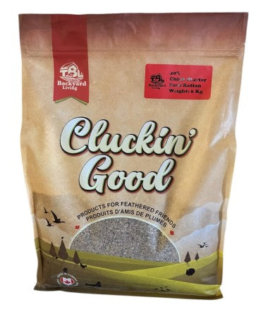 Cluckin' Good - 20% - Textured Chick Starter - 6Kg