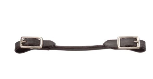 Tough One - Rolled Leather Curb Strap