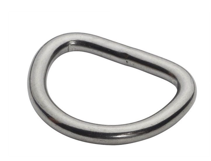 D-Ring - 1" - Nickle Plated Steel