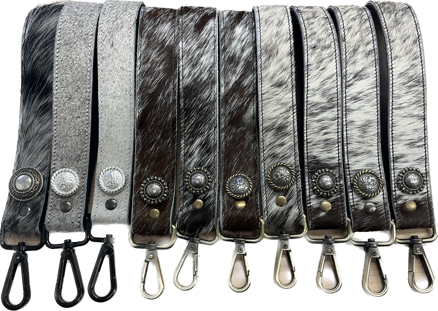 Hand Made Western Wristlets w/Small Concho