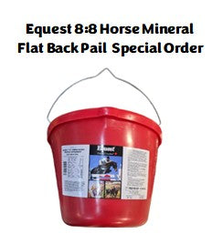 Agri-Blok - Equest 8:8 Mineral - Flat Back Pail - 18kg/39.6lbs (Special Order)