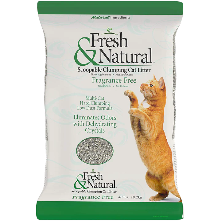 Fresh and Natural - Cat Litter - Unscented