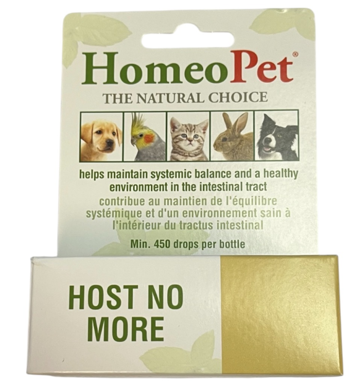 HomeoPet 100% Natural - Host No More Dewormer