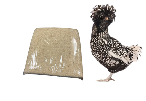 Hemp Poultry Nest Mat - Singles- 10 x 10"