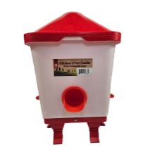 TBL - No Mess No Waste - 4 Port Bucket Feeder w/ Collapsible Legs - 4 Gallon