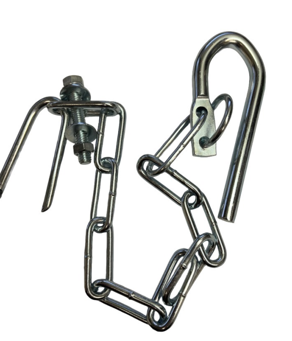 Quick Gate Latch with 13" Chain