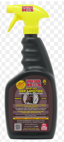 Doktor Doom - Farm and Livestock Insect Killer Plus - 1L Spray