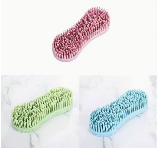 Plastic Grooming Brush - Select Colours