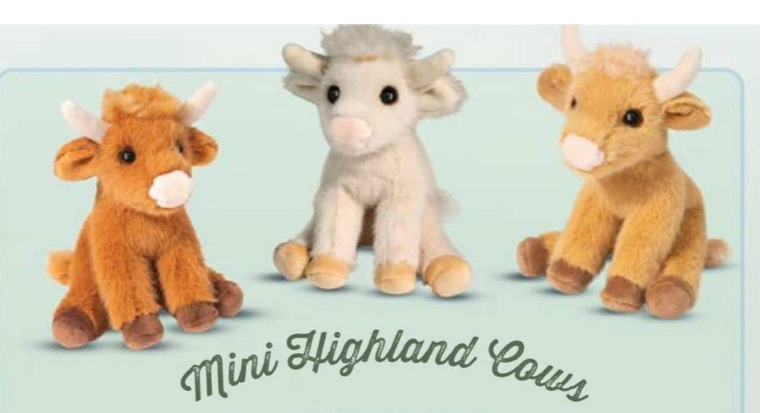 Douglas Toys - Mini Highland Cow Assortment