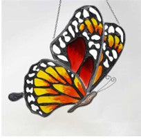 Giftware - Stained Glass Suncatcher - Butterfly