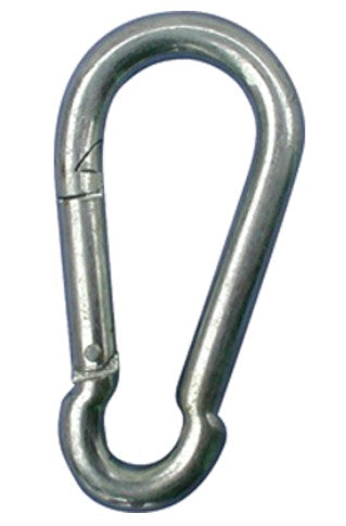 Snap Hook/Carabiner - 5/16" x 3 1/8" - Zinc Plated