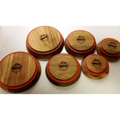Weck Jars - Acacia Wood Lid - Large