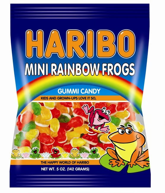 Candy - Haribo - Mini Rainbow Frogs