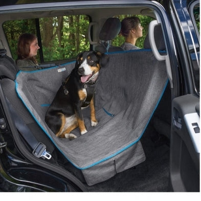 Kurgo - Half Hammock - Heather Grey/Coastal Blue