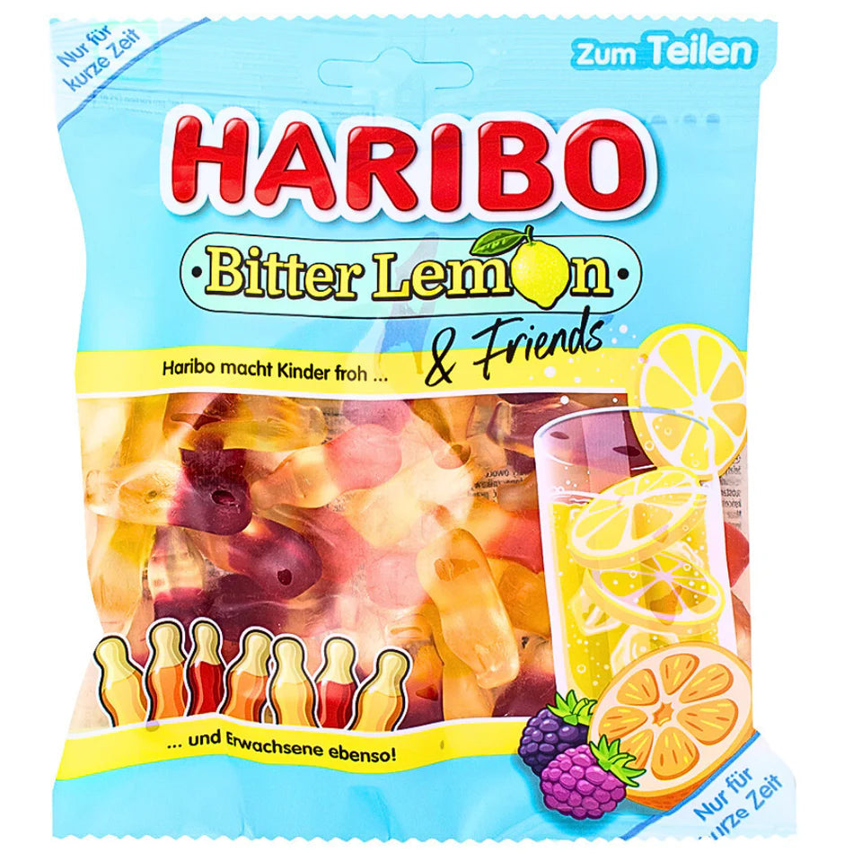 Candy - Haribo - Bitter Lemon & Friends