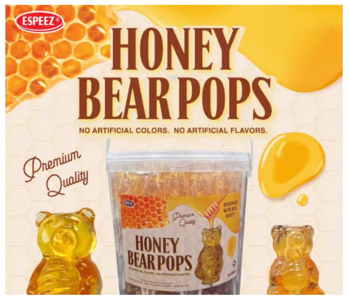 Candy - Handmade Real Honey Bear Drops