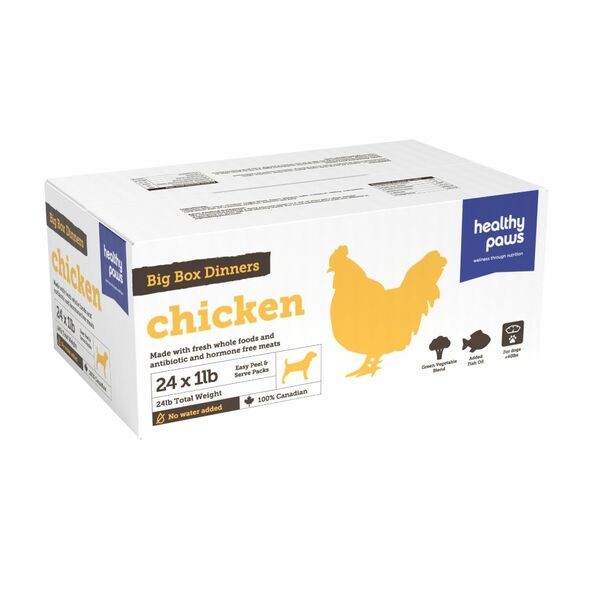 Healthy Paws - Big Box Dinners - 24lb