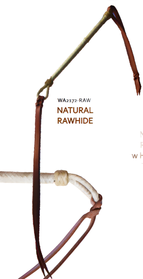 True North - Rawhide Braided Plain Quirt