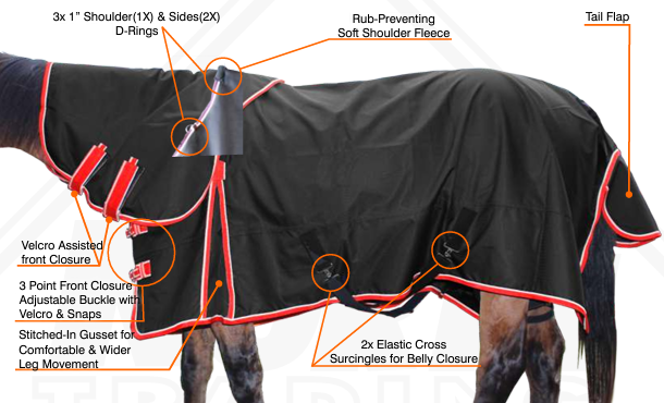 True North - Rain Sheet w/Detachable Neck