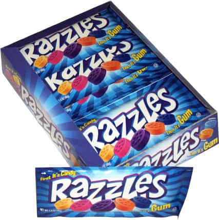 Candy - Razzles Tropical