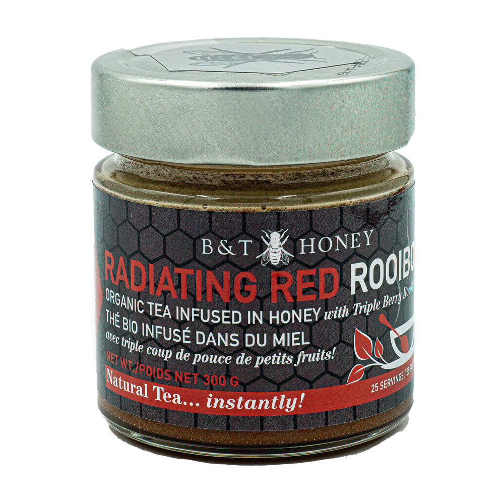 B&T Honey Tea Infused Honey - Radiating Red Rooibos