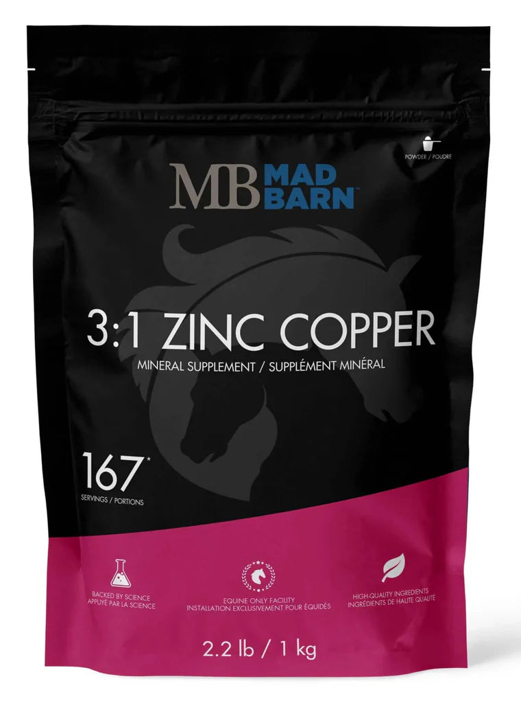 Mad Barn - 3:1 Zinc Copper Mineral Supplement