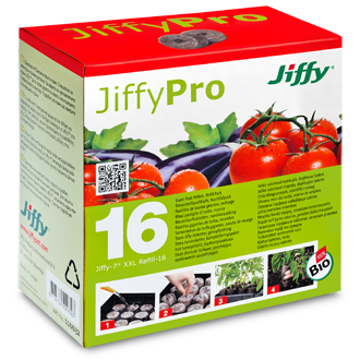 Jiffy - Tomato & Vegetable Greenhouse Refills - 16 pellet