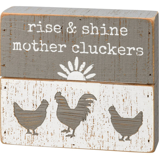 Gift Ware - Block/Box Signs