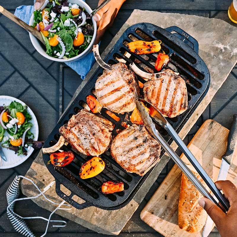 Lodge - Sportsman Pro Cast Iron Grill