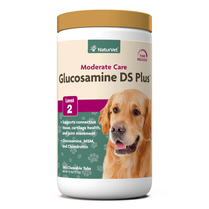 NaturVet - Glucosamine - DS Plus Level 2 - Tablets