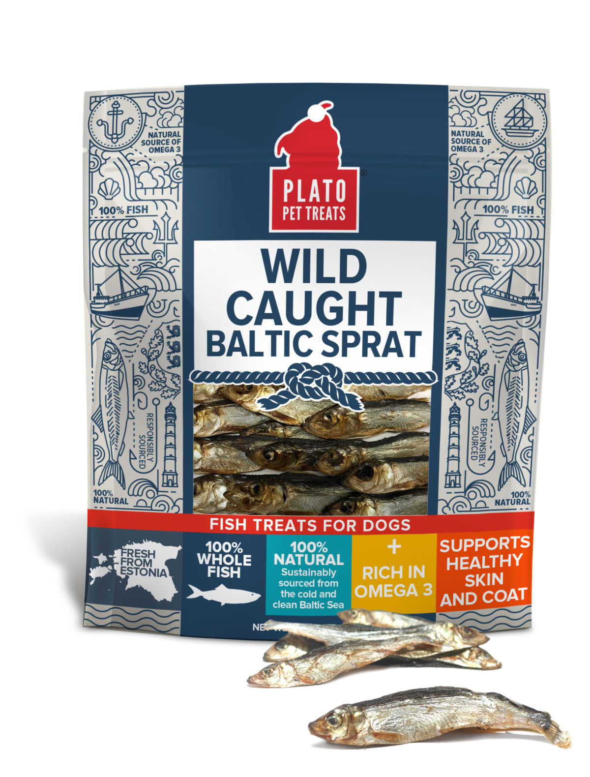 Plato - Wild Caught Baltic Sprat