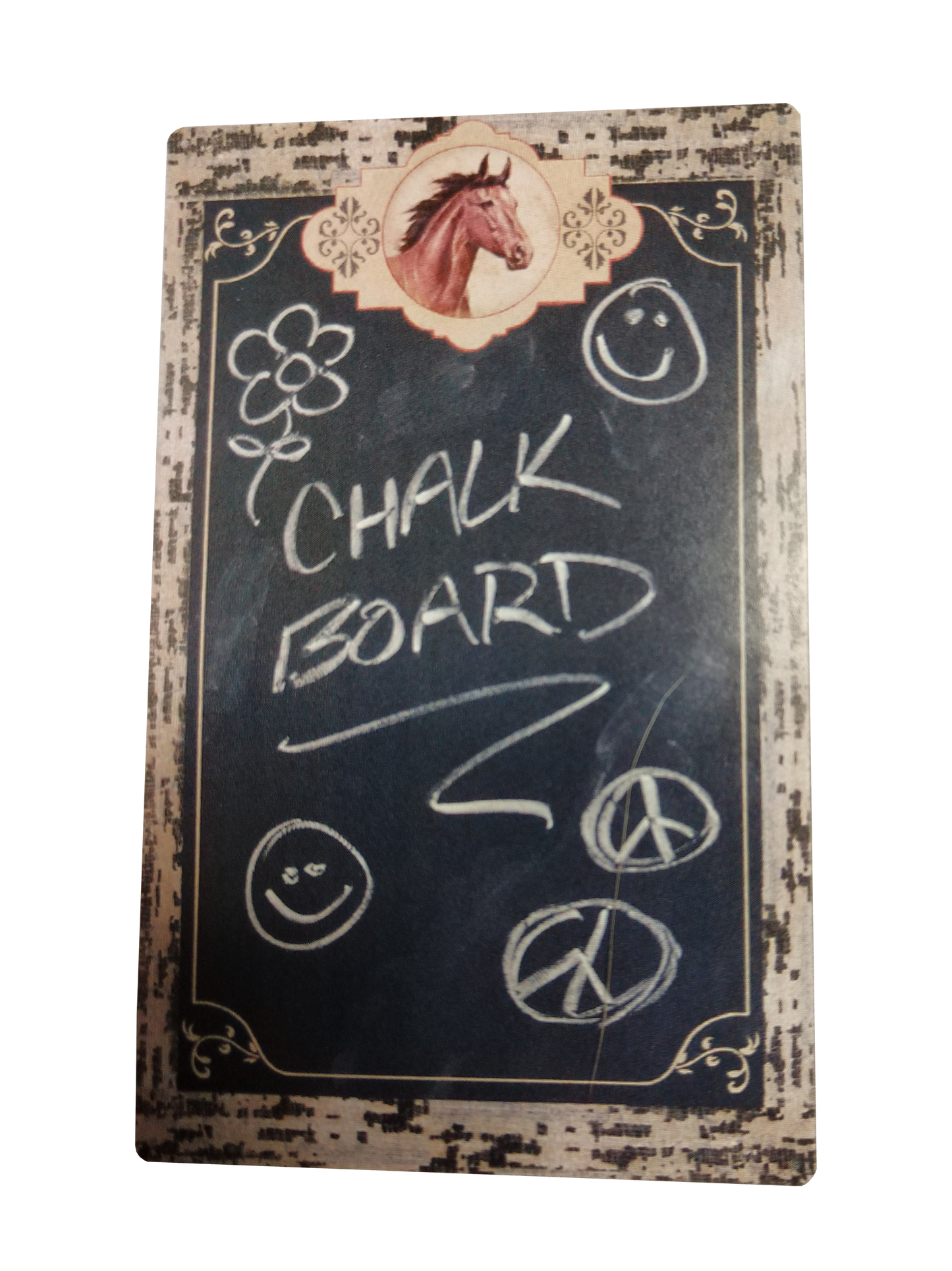 Chalkboard with Horse