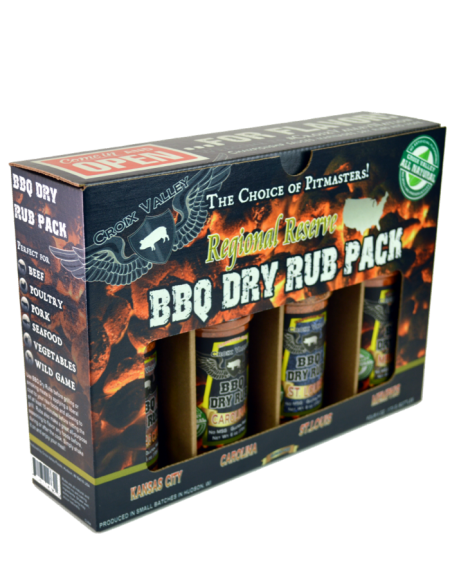 Croix Valley - Regional BBQ Dry Rub Gift Pack