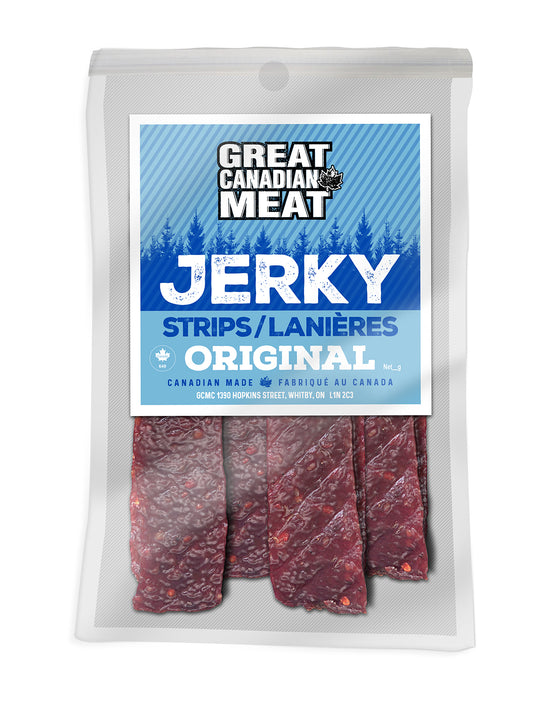 Great Canadian Meat Jerky Strips 100g